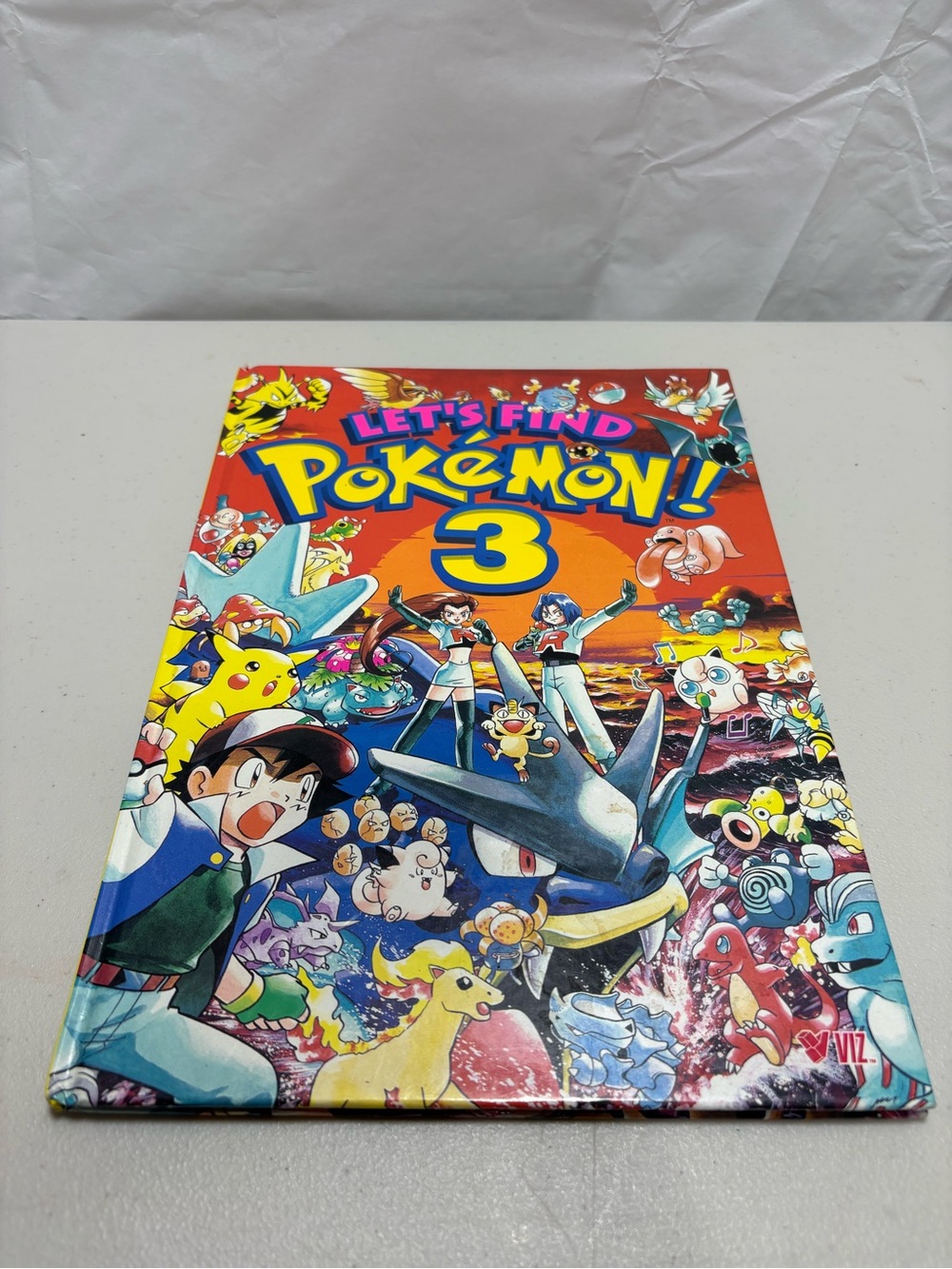 Let's Find Pokémon! 3 - Colorful Red Cover Video Game Art Book